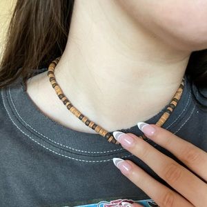 • beaded necklace •